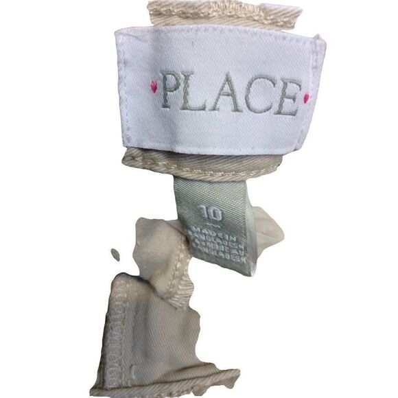 CHILDREN’S Place 10 Khaki Cotton/Spandex - Picture 3 of 3